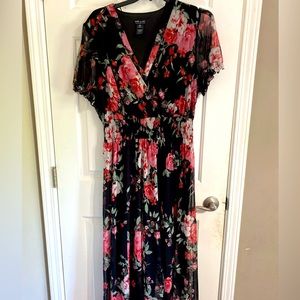 Kate and Lilly multi colored 20W long dress